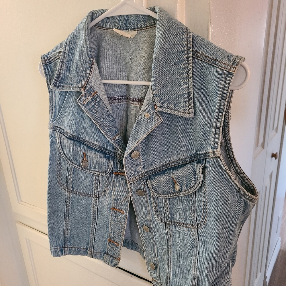 Vintage Old Navy jean vest